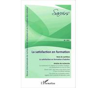 Savoirs N° 38/2015 - La Satisfaction En Formation