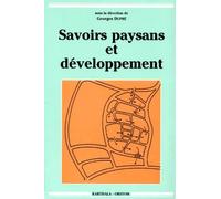 Savoirs Paysans Et Développement