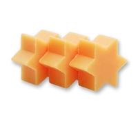 Savon 10 pièces étoiles Mini Orange - Savon de Noël - Savon au lait de brebis Florex - Savon