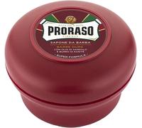 Savon À Barbe En Bol Pour Barbes Dures (Pot De 150 Ml) ¿ Savon De Rasage Nourrissant Avec Bois De Santal Et Beurre De Karité ¿ Fabriqué En Italie[Z423]