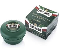 Savon à barbe rafraîchissant (pot de 150 ml) Savon de rasage à huile d'eucalyptus et menthol Fabriqué en Italie