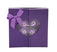 Savon à fleurs en forme de Rose, 16 pièces, élégant, violet, Floral, parfumé, décoratif, cadeau de salle de bain, pétales, longue durée, sûr, naturel, Non