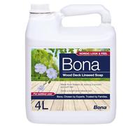 Savon à l’huile de lin Bona pour terrasses en bois