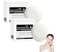 Savon à la niacinamide, savon éclaircissant à la niacinamide（2pcs） | Savon solide doux, pH équilibré, unifie le teint, mousse riche et abondante, laisse la peau éclatante et lisse