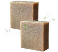 Savon à l'argile cuivrée, savon bio à l'argile cuivrée, détoxifiant artisanal riche en minéraux, nettoyage en profondeur, savon hydratant pour le corps et le visage (2pcs)