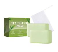 Savon À L'huile D'arbre À Thé, 2026 Savon Tea Tree, Nettoie En Profondeur, Élimine La Transpiration Et Les Odeurs, Prend Soin En Douceur De L'Équilibre De La Peau, Peau Et Offre Une Expérience (2Pc)