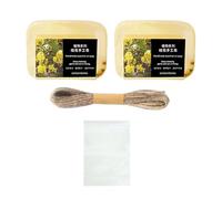 Savon à l'huile essentielle de raisin + deux scellés + sac en corde