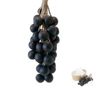 Savon à motif raisins fabriqué à la main, savon naturel à froid, savons artisanaux, décoration d'intérieur exquise et choix de cadeau pour le lavage des mains et l'air frais pour homme et femme (noir
