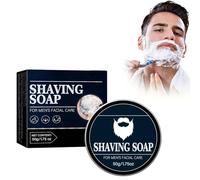 Savon à Raser, Shaving Soap, Savon Rasage pour Peau Sensible, Savon à Barbe Sans Parfum, Savon Barbe Pour Une Rasage Parfait, Savon De Rasage Hommes Et Femmes-50g