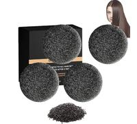 Savon anti-cheveux gris,savon noir au sésame et au ginseng,shampoing nettoyant en profondeur,savon noircissant pour che/veux et barbe,hydratant et volumateur pour un nettoyage du cuir chevelu (4 PCS)