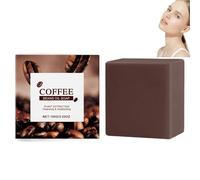 Savon au café, savon naturel aux huiles de sérum, exfoliation douce, nourrissant et hydratant pour les cheveux et le visage, nettoyant en profondeur, anti-âge, peau lisse, rafraîchissant (1pcs)