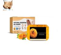 Savon Au Calendula, Savon Raffermissant Pour La Cellulite, Savon Moussant Pour Le Bain Et Le Corps, Ingrédients Végétaux Pour Tous Les Types De Peau. (5)