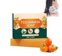 Savon au Kaki anti-nonénal pour lutter contre les odeurs des seniors, savon déodorant artisanal hydratant pour peaux matures, nettoyage profond pour hommes et femmes (1 pcs)