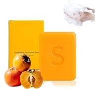 Savon au kaki pour personnes âgées, nourrissant et nettoyant doux, savons naturels faits main pour une peau plus belle, convient à tous les types de peau