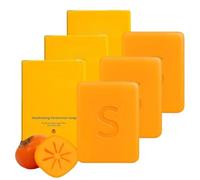 Savon au kaki, spécial seniors, réconfortant et hydratant, élimine les odeurs corporelles, convient au visage et au corps, tous types de peau