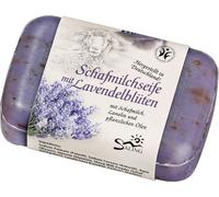 Savon au lait de brebis - Fleurs de lavande 100g