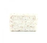Savon au lait de chèvre frais et bio lait de coco exfoliant100g