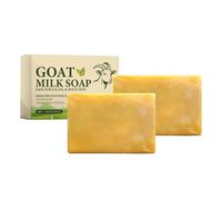 Savon Au Lait De Chevre Visage Femme, Savon Naturel Au Lait De Chèvre Bio, Moisturizing And Cleansing Soap, Grass-Fed Goat Milk & Shea Butter, Soothes Skin, Replenishes Moisture (2)