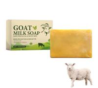 Savon Au Lait De Chevre Visage Femme, Savon Naturel Au Lait De Chèvre Bio, Moisturizing And Cleansing Soap, Grass-Fed Goat Milk & Shea Butter, Soothes Skin, Replenishes Moisture (1)