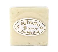 Savon au lait de riz naturel, savon de riz thaïlandais fait à la main, nettoyant en profondeur et hydratant, éclaircissant la peau, éclaircissant et éclaircissant la peau Savon au lait de chèvre fait