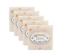 Savon au lait de riz, savon thaïlandais artisanal au riz, éclaircissant naturel, doux et hydratant, nettoyant en profondeur des pores, pour le visage, le corps et les mains (5)