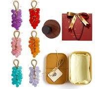 Savon Au Raisin, Savons Nettoyants Doux, Décoratifs For Le Lavage Du Visage Et Du Bain, Méthode De Traitement À Froid For Le Nettoyage Quotidien Et La Décoration Des Espaces(Set-E)