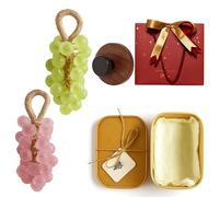 Savon Au Raisin, Savons Nettoyants Doux, Décoratifs For Le Lavage Du Visage Et Du Bain, Méthode De Traitement À Froid For Le Nettoyage Quotidien Et La Décoration Des Espaces(Set-C)