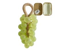 Savon Au Raisin Sur Corde, Hydratant, 110g, Savon Fait Main Décoratif, Barre Nettoyante Douce Et Nourrissante, Utilisation Polyvalente, Pour Le Lavage Des Mains Et Le Rituel Du Bain