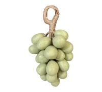 Savon au raisin sur une corde,savon en forme de raisin fait à la main, savon hydratant parfumé naturel pour homme et femme, cadeau (1, Vert)