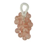 Savon aux noeuds de raisin en cristal, savons faits à la main en forme de raisin, nettoyage multi-effets, nourriture végétale naturelle, convient à tous les types de peau (B)
