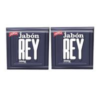 Savon bleu roi DERSA 300 g - Lot de 2 unités | Multi-usages colombiens pour hygiène, vêtements à la main et utilisation ésotérique | Véritable savon bleu traditionnel