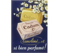 Savon CADUM pub Affiche Poster Reproduction - Format 50X70 cm Papier Luxe 300 GR - Vente du fichier numérique HD Possible Nous Consulter (Boutique : affichevintage.FR)