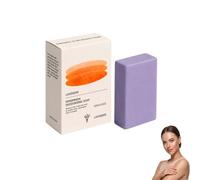 Savon Clinique Kaki Pour Les Personnes Âgées Odeur, Parfum Lavande. (1PCS) | Extrait thé vert, barre désodorisante pour hommes et femmes, douce pour tous les types peau, solution olfactive barre.
