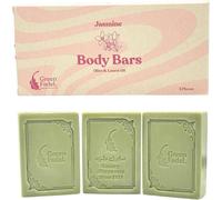 Savon D`Alep Avec De Jasmin, 3 Pièces, À L`Huile D`Olive & Huile De Laurier, Savon À L`Huile D`Olive, Savon Naturel, Luxury Aleppo Soap