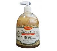 Savon D'alep Liquide Premium Avec 15% D'huile De Baies De Laurier : 500ml