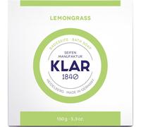 Savon de bain Klar Lemongrass 150g, certifié Cosmos, sans huile de palme