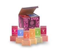 Savon de Bali - Coffret Cadeau Barre de Savon Naturel Collection Féminine, Pack de 6, 100 Grammes Chacun, Hydratant pour Peaux Sèches et Sensibles