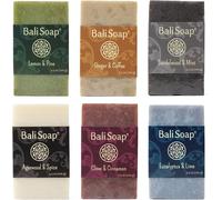 Savon De Bali-Coffret Cadeau De Barre De Savon Naturel Collection Masculine,Pack De Variétés De 6 Pièces,3,5 Oz Chacun