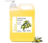 - Savon De Castille Liquide Bio 100% Naturel, Mains, Visage, Corps, Cheveux, Sans Parabens/Silicones/Sls, Peaux Sensibles, Fabriqué En Espagne, 5 L