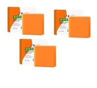 Savon de kaki, savon de barre du corps déodorant naturel, confortable et hydratant, enlevez une forte odeur,3PCS