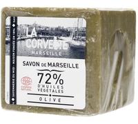 La Corvette Marseille Cube de Savon de Marseille Olive Filmé 300g