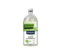 STARWAX SOLUVERT - Savon de Marseille Liquide - Multi Usages - Nettoie, Détache, Dégraisse et Préserve les Couleurs - - Fabrication Française - 1l