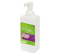 Savon de nettoyage pour les mains avec particules abrasives flacon pompe de dosage Kerbl Blanc 2500 ml