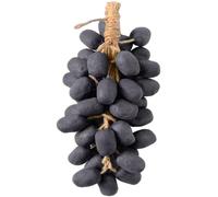 Savon de raisin doux Savon nourrissant sur une corde pour le visage et la main et le corps douche exquise vive parfumée à la maison pour nettoyage, violet