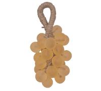 Savon de raisin en cristal sur corde - Savon fait à la main pour salle de bain, visage et chambre - Décoration