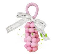 Savon de raisin en cristals, savon de raisin en cristals personnalisé fait à la main, savons nettoyants doux, 2026 nouveaux savons en corde naturelle, unisexe, lave les mains et rafraîchit l'air