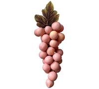 Savon de raisin exquis Savon vif sur une corde pour le visage et la main et le corps Douche à la maison Décor à domicile pour nettoyer la saveur de la fraise, le raisin style 2