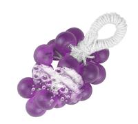 Savon De Raisin, Savon De Raisin Sur Une Corde, Savons Artisanaux À Froid Naturel, Facile Et Sécurité À Utiliser, Non Irritant Et Confortable 130g Pour Corps, Nettoyeur Mousse Parfumé (1, Violet)