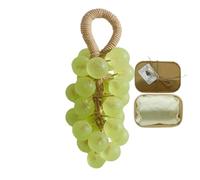 Savon de raisin, savon de raisin sur une corde, vert fait à la main, savons décoratifs en grappes sur vigne, parfum naturel pour le nettoyage des mains