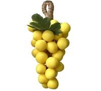 Savon de raisin sur une corde 6 pouces élégants réalistes suspendus de bain doux Savon bain fruité décoratif pour les femmes du visage et du corps